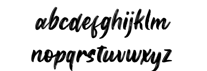 Sunquish Regular Font LOWERCASE