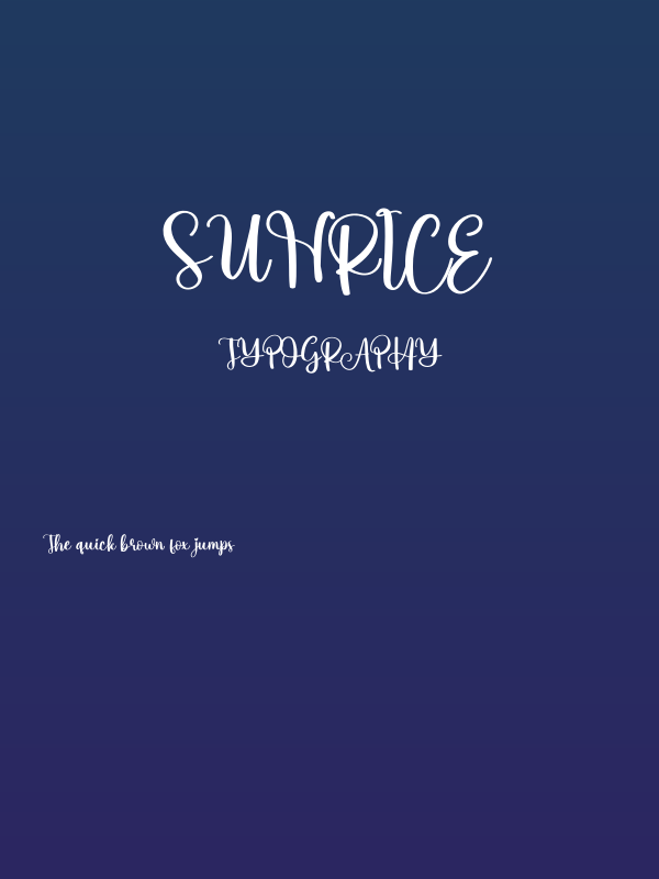 Sunrice Poster