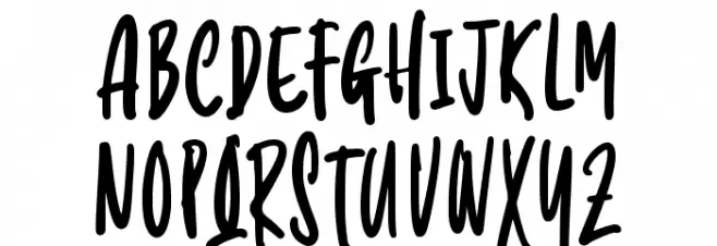 Sunrise Lover Font Litere mari