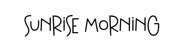 Sunrise Morning  免费字体下载