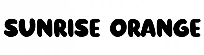 Sunrise Orange Fuentes