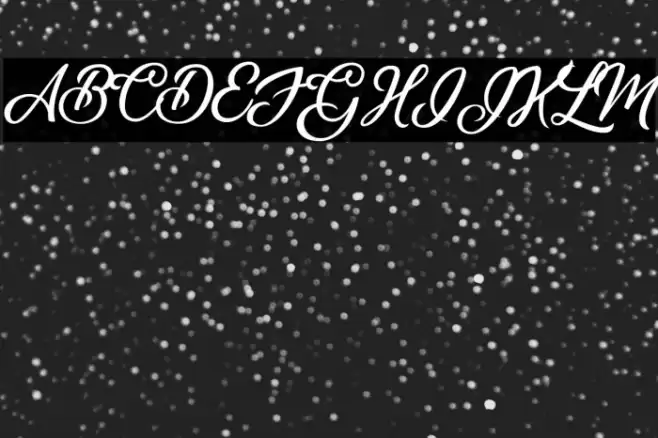 Sunrise Place Font examples