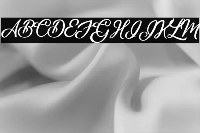 Sunrise Place Font examples