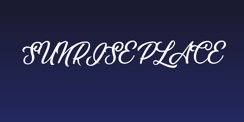 Sunrise Place Social Header