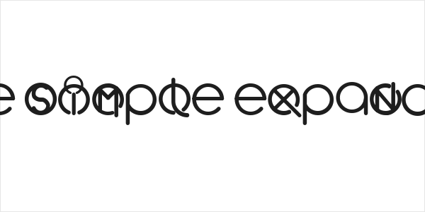 Sunrise Simple Expanded Bold Logo