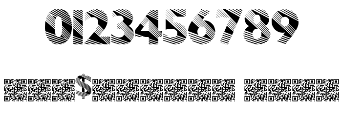 SunriseDisco Font OTHER CHARS
