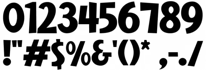 Sunroof & Summer Regular Font OTHER CHARS