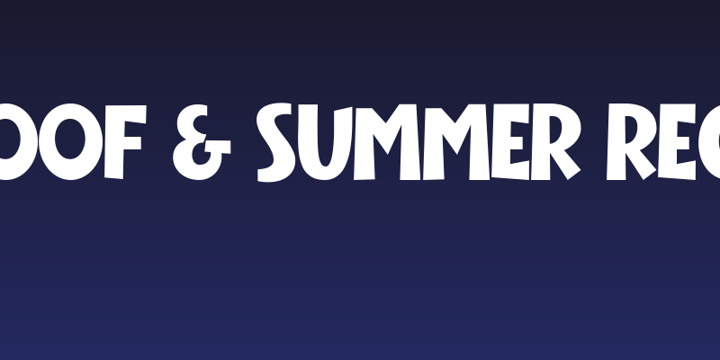 Sunroof & Summer Regular Social Header