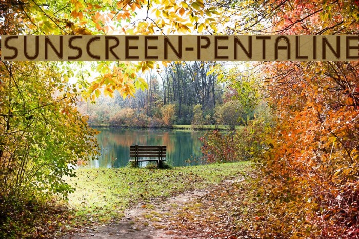 Sunscreen-Pentaline Example 2