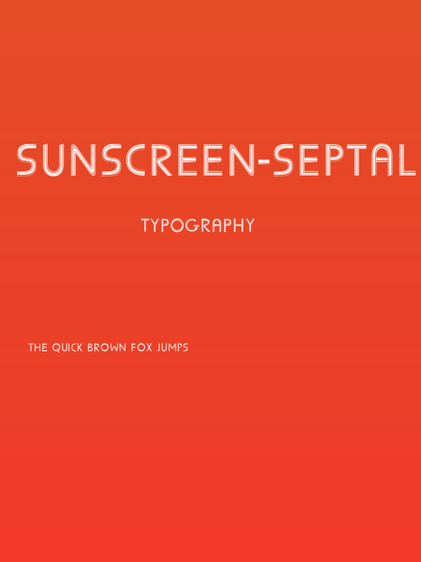 Sunscreen-Septaline Poster