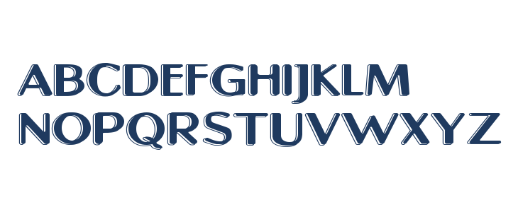 Sunset Boulevard Lowercase