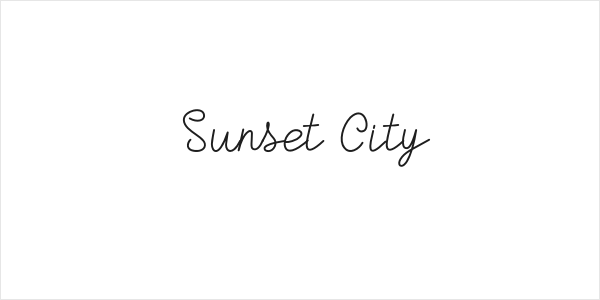 Sunset City Logo