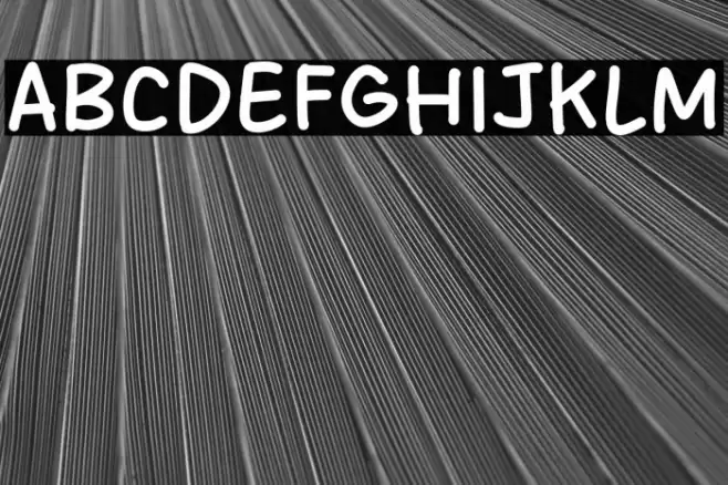 Sunset Friday Font examples