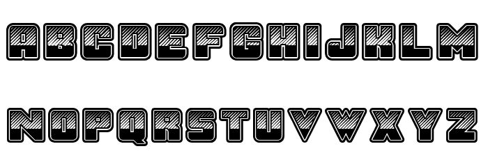 Sunset GP Font LOWERCASE