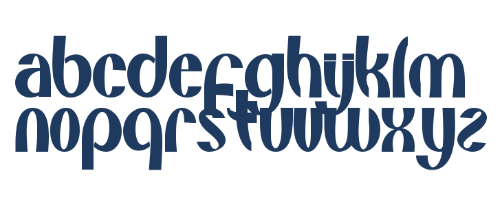 Sunset Holiday Lowercase