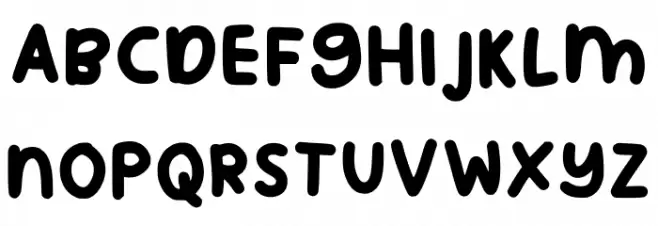 Sunset Palace Regular Font Litere mari