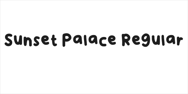 Sunset Palace Regular Logo
