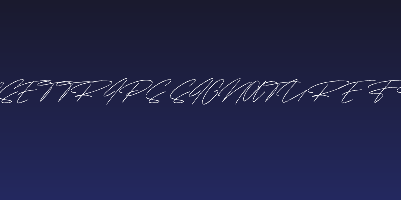 Sunset Trips Signature Free Social Header