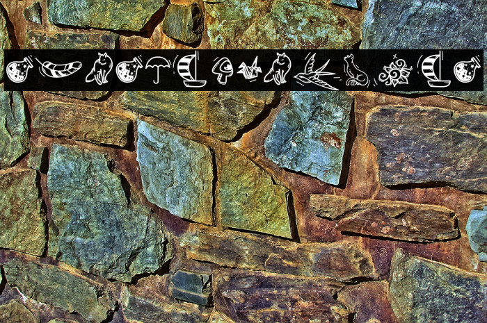 SunsetDingbats Example 1