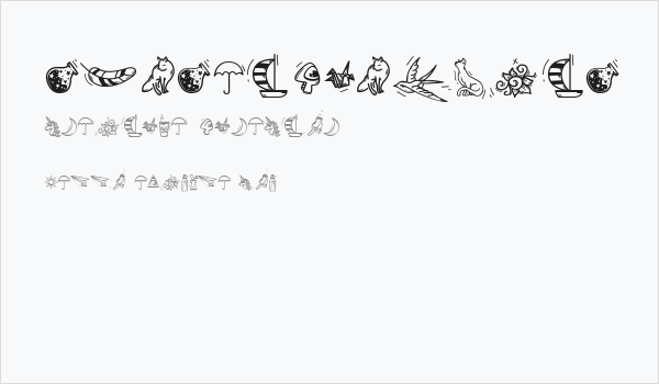 SunsetDingbats Business Card