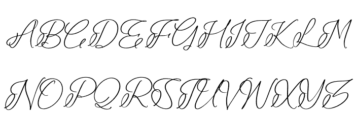 Sunsetof Font Litere mari