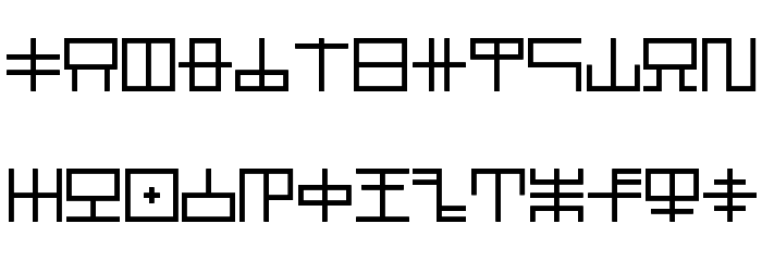 SunsheeW Font LOWERCASE