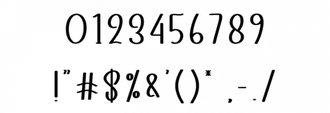 Sunshine Christmas خط محارف أخرى