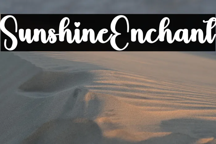 Sunshine Enchant Example 1