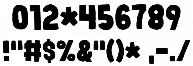 Sunshine Formula DEMO Regular Font OTHER CHARS