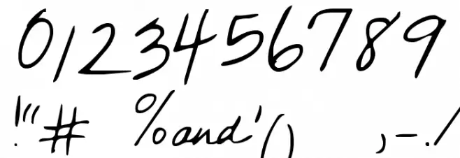 Sunshine In My Soul Font OTHER CHARS