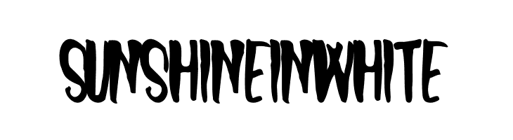 Sunshine In White  Free Fonts Download