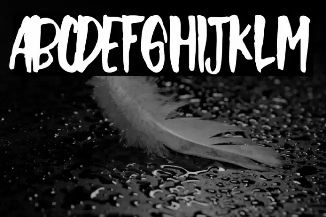 Sunshine In White Font examples