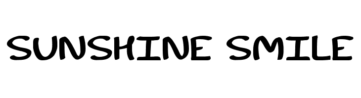 Sunshine Smile  font caratteri gratis