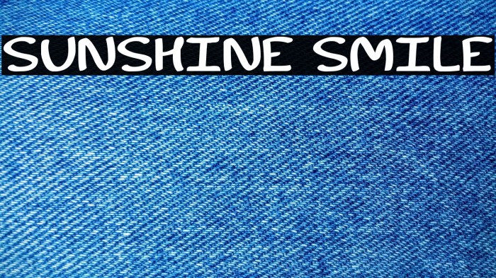 Sunshine Smile Example 2