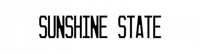 Sunshine State  免费字体下载
