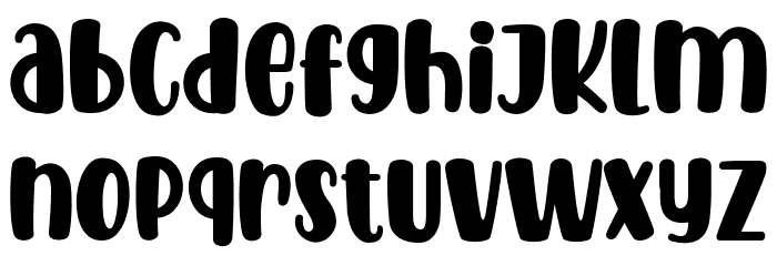Sunshine Tropical Font LOWERCASE
