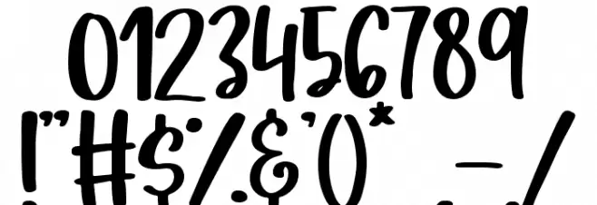 Sunshine Wishes Font OTHER CHARS