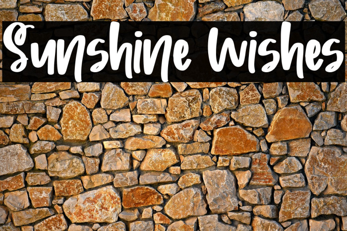 Sunshine Wishes Example 2