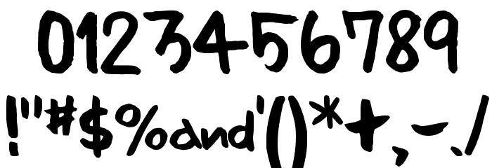 Sunshine normal Font OTHER CHARS