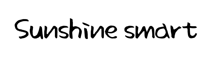 Sunshine smart  les polices de caractères gratuit tlcharger