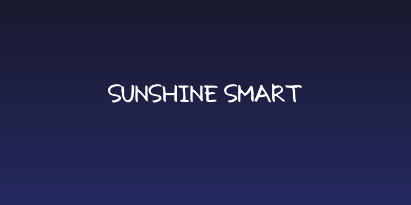 Sunshine smart Social Header