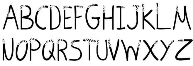 SunshineRegular 字体 大写
