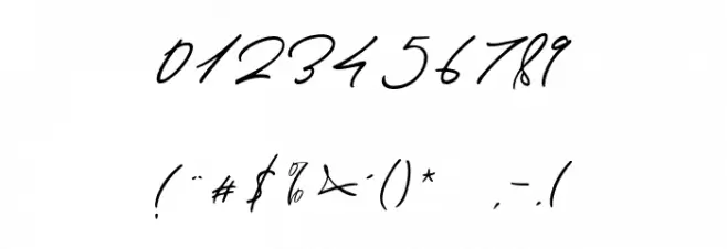 SunshineValleyDEMO Font OTHER CHARS