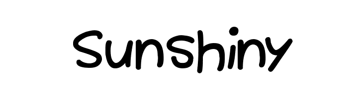 Sunshiny Font