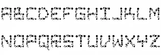 Sunspots AOE Schriftart Groß