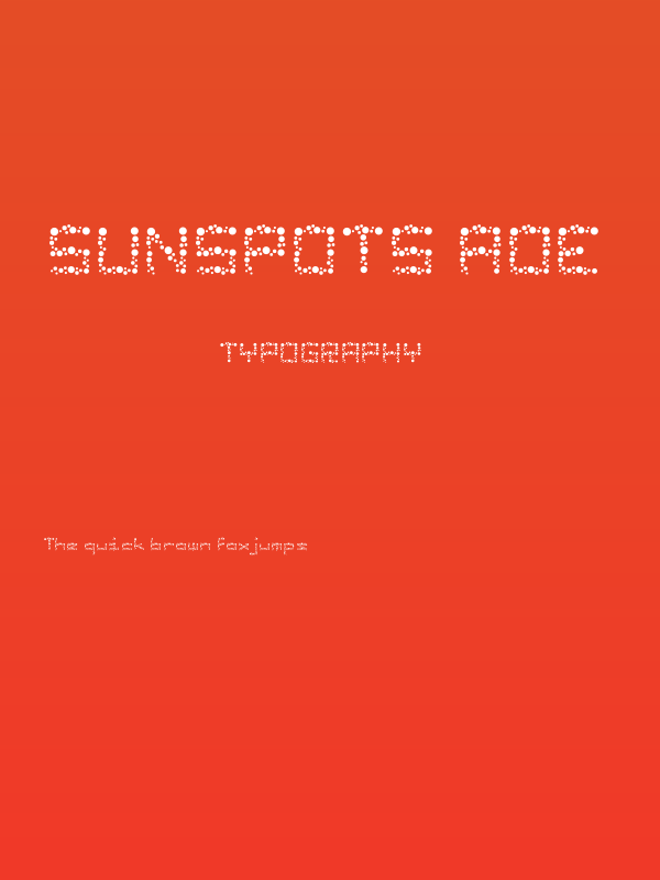 Sunspots AOE Poster