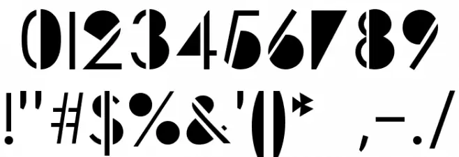 Sunspots Font OTHER CHARS