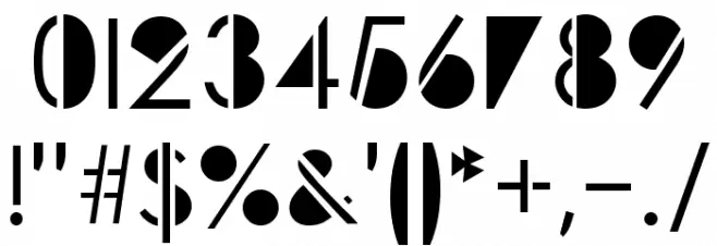 Sunspots Font OTHER CHARS