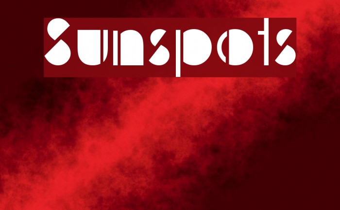 Sunspots Example 1