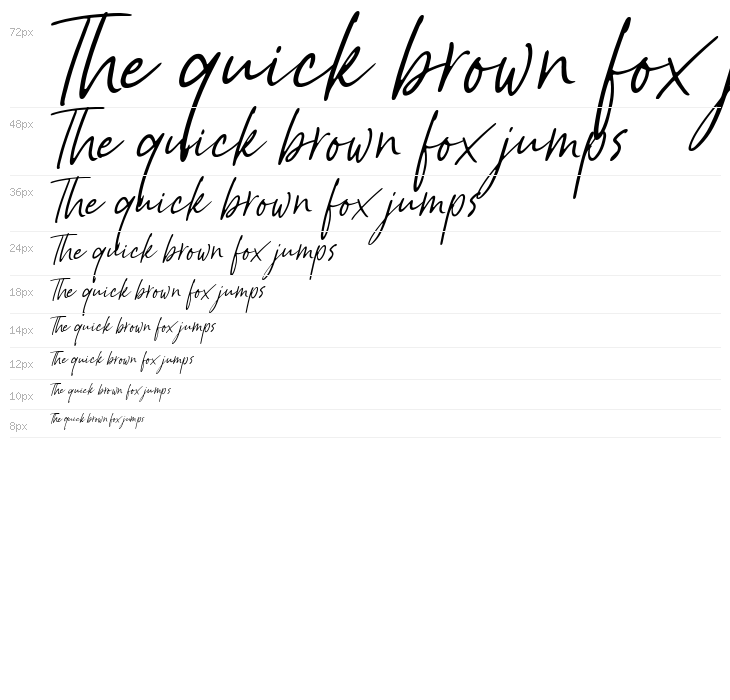 Sunstrike Italic Waterfall